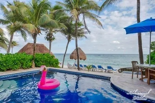 Villa Oceanfront Pool 3 King Beds Tulum