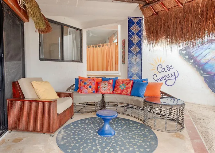 Villa Oceanfront Pool 3 King Beds Tulum