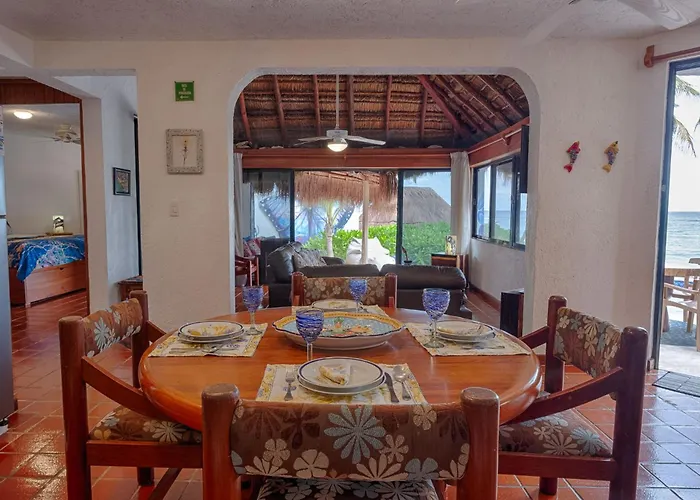 Villa Oceanfront Pool 3 King Beds Tulum